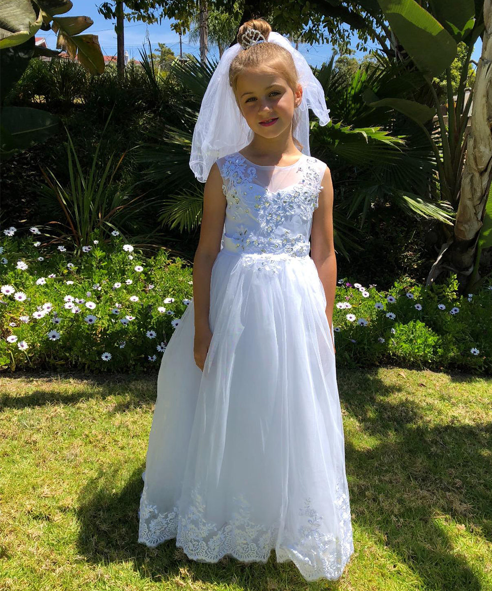 Vintage first communion outlet dresses